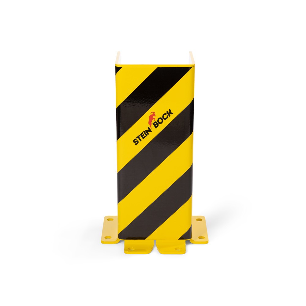 Produktbillede: Steinbock® stødbeskyttelseshjørne, U-profil, HxBxD 400 x 160 x 160 mm, tykkelse 6 mm