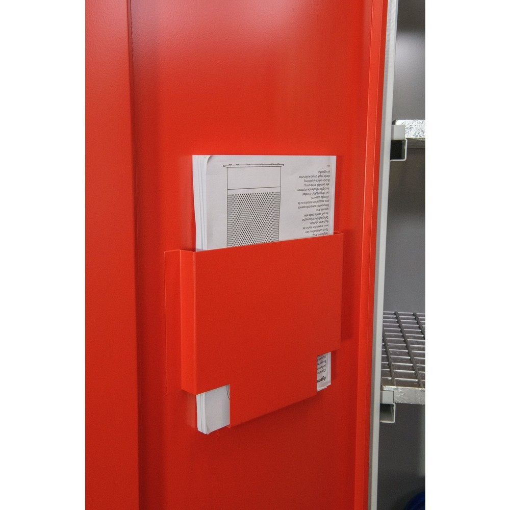Produktbillede nr. 7: Steinbock® olieskab, 2 højdejusterbare gitterristbunde, 1 opsamlingskar, HxBxD 1.950 x 950 x 500 mm