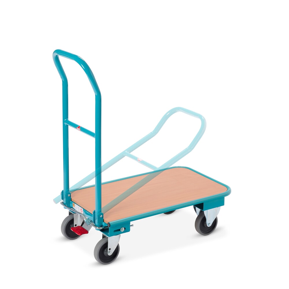 Produktbillede nr. 3: Ameise®-transportvogn, opklappelig, bærekraft 150 kg, lasteflade B x D 450 x 720 mm, med centralbremse