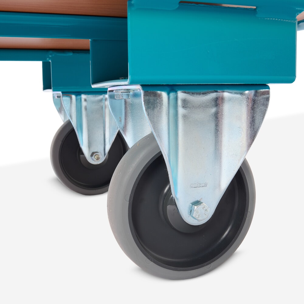 Produktbillede nr. 5: Ameise®-transportvogn, opklappelig, bærekraft 150 kg, lasteflade B x D 450 x 720 mm, med centralbremse