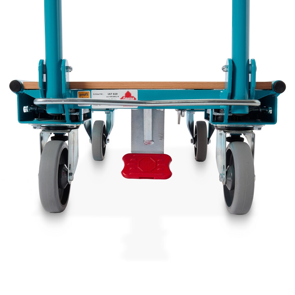 Produktbillede nr. 9: Ameise®-transportvogn, opklappelig, bærekraft 150 kg, lasteflade B x D 450 x 720 mm, med centralbremse