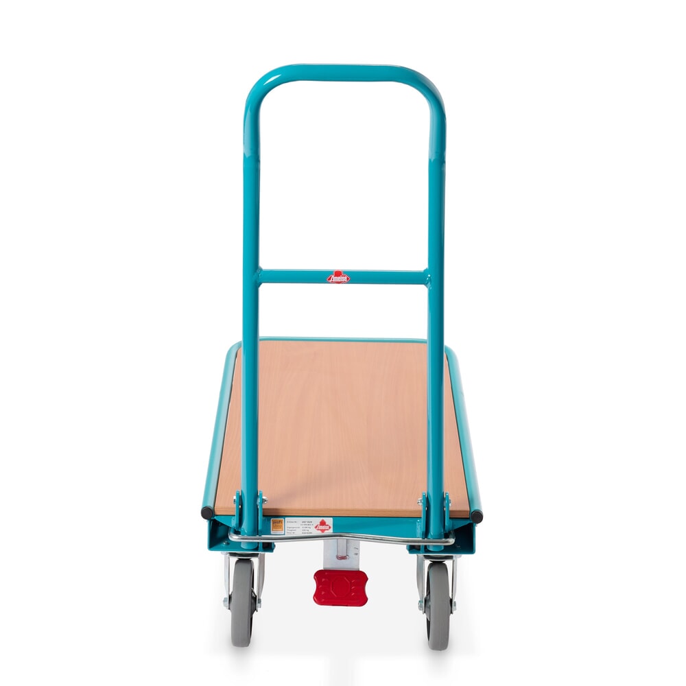 Produktbillede nr. 10: Ameise®-transportvogn, opklappelig, bærekraft 150 kg, lasteflade B x D 450 x 720 mm, med centralbremse